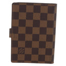 LOUIS VUITTON Damier Ebene Agenda PM Tagesplaner-Einband R20700 LV Auth mr2184-2
