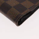 LOUIS VUITTON Damier Ebene Agenda PM Tagesplaner-Einband R20700 LV Auth mr2184-7