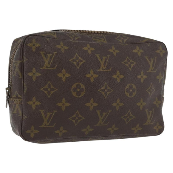 LOUIS VUITTON Monogram Trousse Toilette 23 Clutch Bag M47524 LV Auth mr2186
