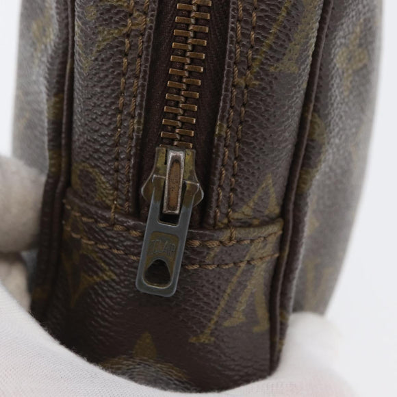 LOUIS VUITTON Monogram Trousse Toilette 23 Clutch Bag M47524 LV Auth mr2186
