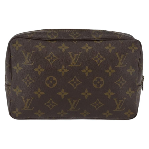 LOUIS VUITTON Monogram Trousse Toilette 23 Clutch Bag M47524 LV Auth mr2186