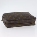 LOUIS VUITTON Monogram Trousse Toilette 23 Clutch Bag M47524 LV Auth mr2186-5
