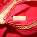 LOUIS VUITTON Monogram Vernis Reade PM Hand Bag Red Rouge M91088 LV Auth mr2188-12