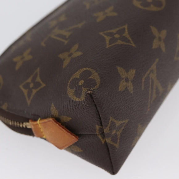LOUIS VUITTON Monogram Pochette Cosmetic PM Pouch M43998 LV Auth mr2191