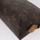 LOUIS VUITTON Monogram Pochette Cosmetic PM Pouch M43998 LV Auth mr2191-16
