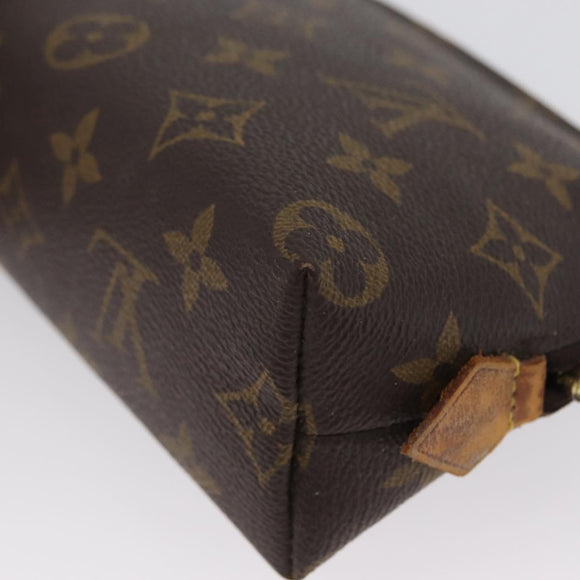 LOUIS VUITTON Monogram Pochette Cosmetic PM Pouch M43998 LV Auth mr2191