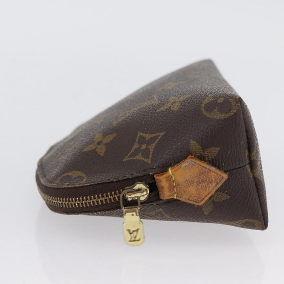 LOUIS VUITTON Monogram Pochette Cosmetic PM Pouch M43998 LV Auth mr2191