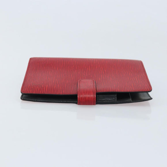 LOUIS VUITTON Epi Agenda MM Dagplanner Omslag Rood R20047 LV Auth mr2194
