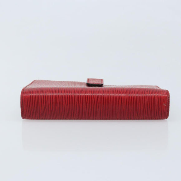 LOUIS VUITTON Epi Agenda MM Dagplanner Omslag Rood R20047 LV Auth mr2194