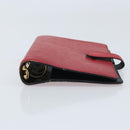 LOUIS VUITTON Epi Agenda MM Dagplanner Omslag Rood R20047 LV Auth mr2194-6