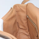CELINE Macadam Canvas Shoulder Bag PVC Leather Brown Gold Auth mr2202-19
