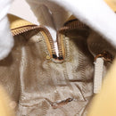 PRADA Hand Bag Leather Yellow Gold Auth mr2207-20