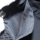 FENDI Zucchino Canvas Tote Bag Black Silver Auth mr2209-20
