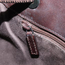 GUCCI GG Canvas Shoulder Bag Brown 101341 Auth mr2214-18