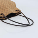 GUCCI GG Canvas Shoulder Bag Brown 101341 Auth mr2214-7
