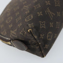 LOUIS VUITTON Monogram Idylle Pochette Pouch Brown M40375 LV Auth mr2216-11