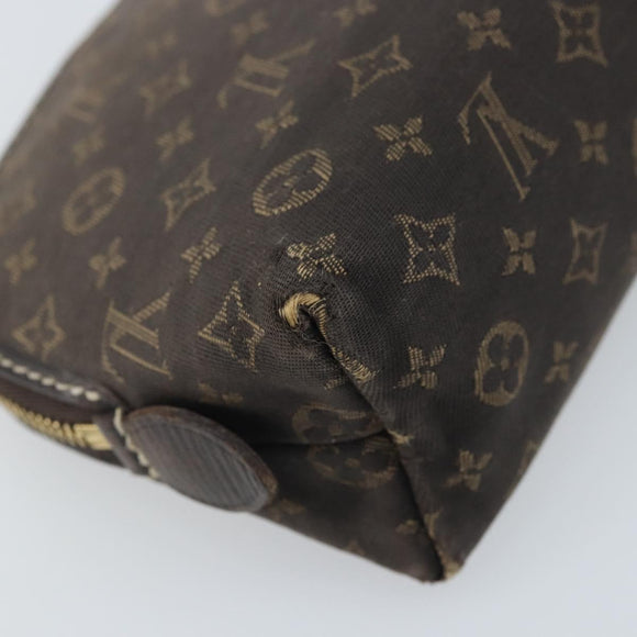 LOUIS VUITTON Monogram Idylle Pochette Pouch Brown M40375 LV Auth mr2216
