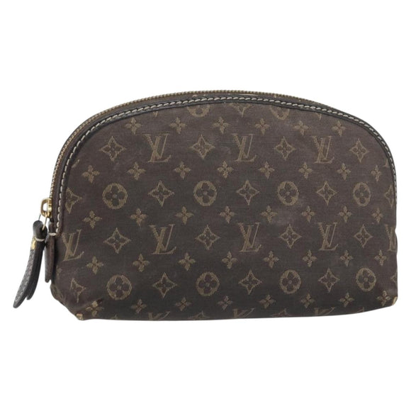 LOUIS VUITTON Monogram Idylle Pochette Pouch Brown M40375 LV Auth mr2216