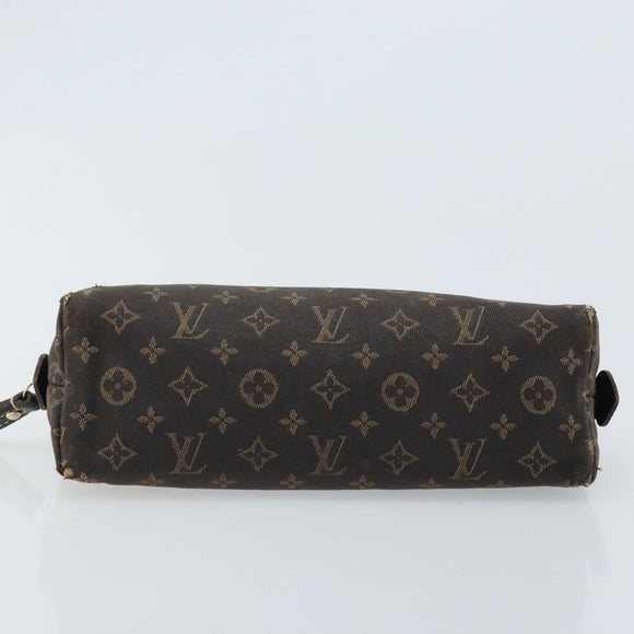 LOUIS VUITTON Monogram Idylle Pochette Pouch Brown M40375 LV Auth mr2216