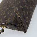 LOUIS VUITTON Monogram Idylle Pochette Pouch Brown M40375 LV Auth mr2216-9