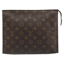 LOUIS VUITTON Monogram Poche Toilette 26 Pouch M47542 LV Auth mr2218-13