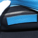 BALENCIAGA Infanta Hand Bag Leather 2way Blue Silver 390922 Auth mr2222A-21