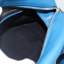 BALENCIAGA Infanta Hand Bag Leather 2way Blue Silver 390922 Auth mr2222A-22
