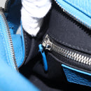 BALENCIAGA Infanta Hand Bag Leather 2way Blue Silver 390922 Auth mr2222A-24