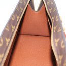 LOUIS VUITTON Monogram Sac Triangle Hand Bag M51360 LV Auth mr2234V-21