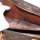 LOUIS VUITTON Monogram Sac Triangle Hand Bag M51360 LV Auth mr2234V-10