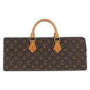 LOUIS VUITTON Monogram Sac Triangle Hand Bag M51360 LV Auth mr2234V-13