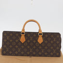 LOUIS VUITTON Monogram Sac Triangle Hand Bag M51360 LV Auth mr2234V-12