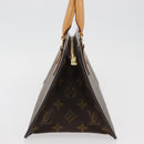 LOUIS VUITTON Monogram Sac Triangle Hand Bag M51360 LV Auth mr2234V-4
