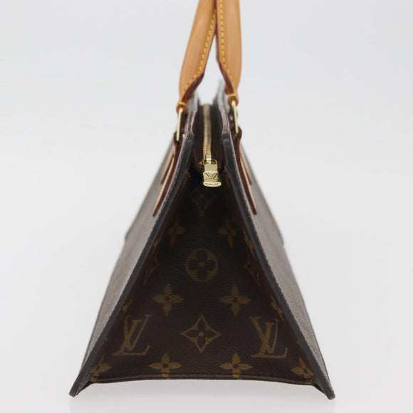 LOUIS VUITTON Monogram Sac Triangle Hand Bag M51360 LV Auth mr2234V