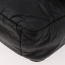 CHANEL Cococoon Shoulder Bag Nylon Black CC Auth mr2250V-16
