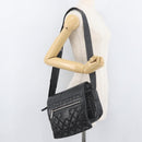 CHANEL Cococoon Shoulder Bag Nylon Black CC Auth mr2250V-25