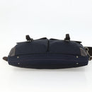 BURBERRY Black Label Business Bag 2way Black Silver Auth mr2251-5