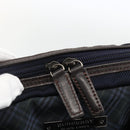 BURBERRY Black Label Business Bag 2way Black Silver Auth mr2251-19