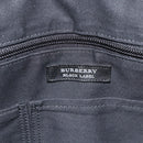 BURBERRY Black Label Business Bag 2way Black Silver Auth mr2251-11
