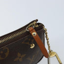 LOUIS VUITTON Monogram Label Collection Trousse Cre Pouch M63800 LV Auth mr2261-10