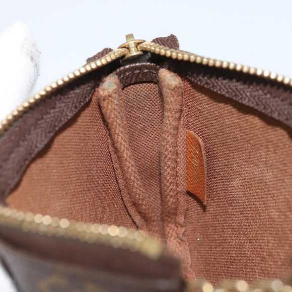 LOUIS VUITTON Monogram Label Collection Trousse Cre Pouch M63800 LV Auth mr2261