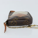 LOUIS VUITTON Monogram Label Collection Trousse Cre Pouch M63800 LV Auth mr2261-4