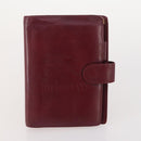 BURBERRY Nova Check Clutch Bag Canvas Leather 3 Set Beige Red Auth mr2263-8