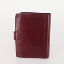 BURBERRY Nova Check Clutch Bag Canvas Leather 3 Set Beige Red Auth mr2263-9