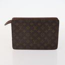 LOUIS VUITTON Monogram Clutch Bag 2 Set LV Auth mr2266-10