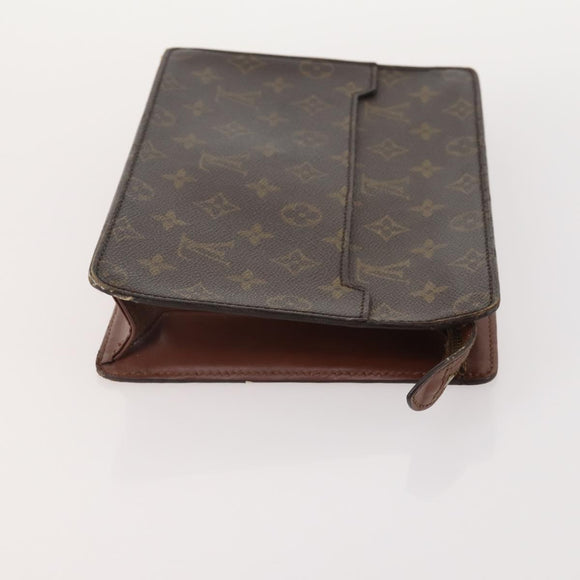 LOUIS VUITTON Monogram Clutch Bag 2 Set LV Auth mr2266