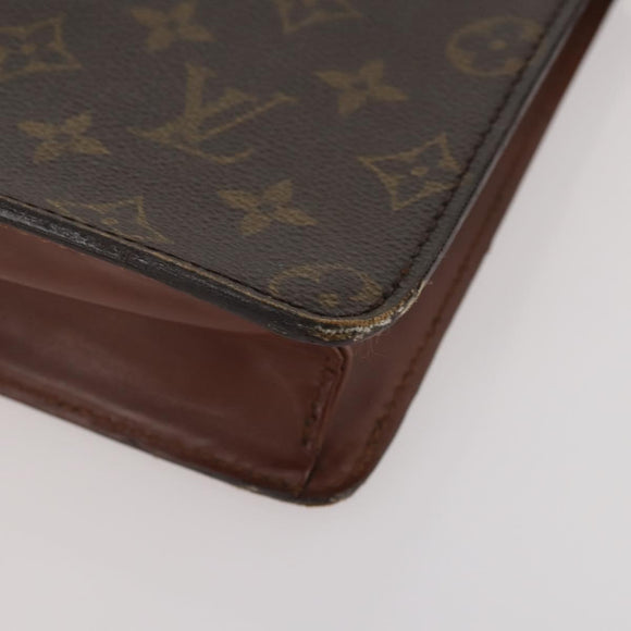 LOUIS VUITTON Monogram Clutch Bag 2 Set LV Auth mr2266