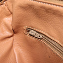 CELINE Macadam Canvas Hand Bag PVC Leather Brown Gold Auth mr2268-20
