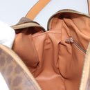 CELINE Macadam Canvas Umhängetasche PVC Leder Braun Gold Auth mr2269A-19
