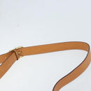 CELINE Macadam Canvas Umhängetasche PVC Leder Braun Gold Auth mr2269A-8